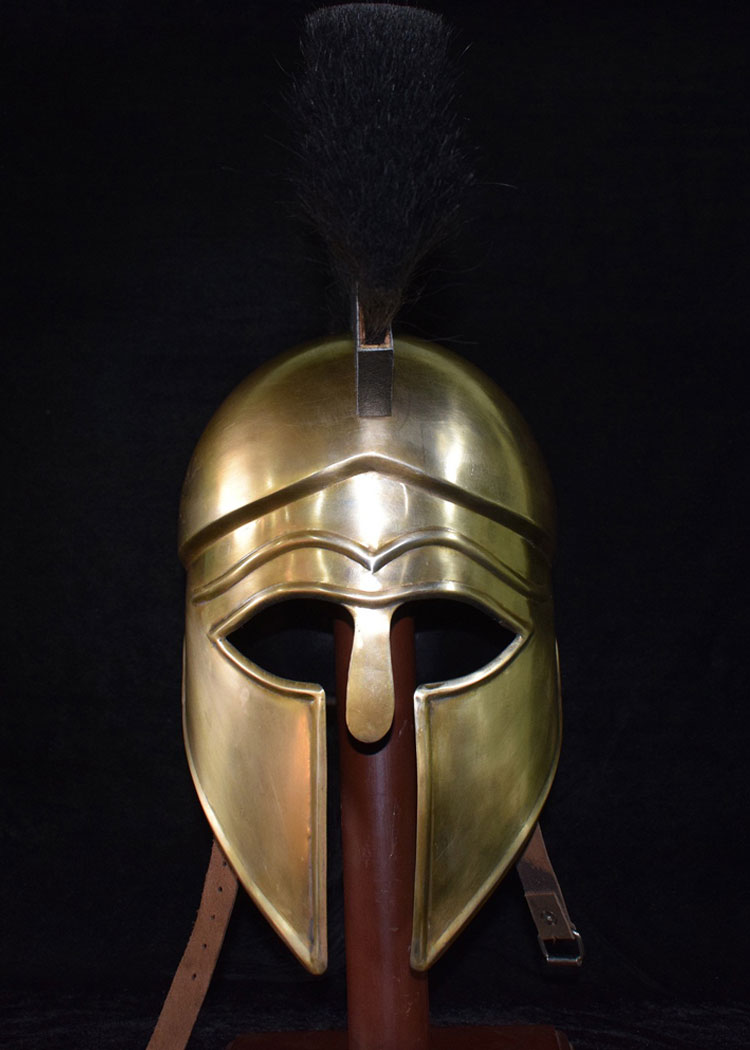 Details about   Greek Corinthian Helmet Ancient Medieval Armor Replica Helmet With Stand 